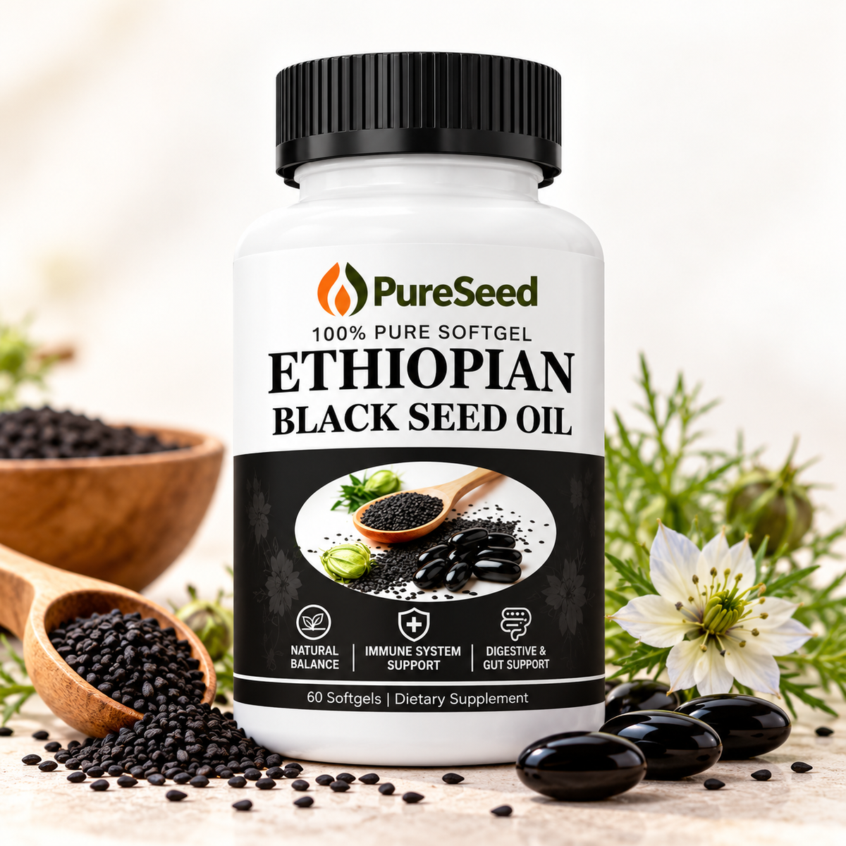 Ethiopian black seed oil